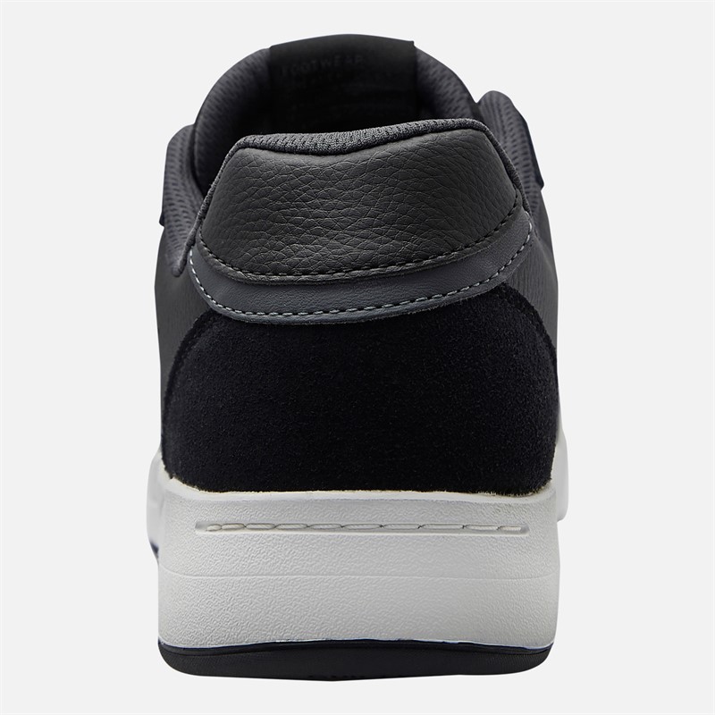 SKECHERS Mens Koopa Court Volley Low Varsity Trainers Black