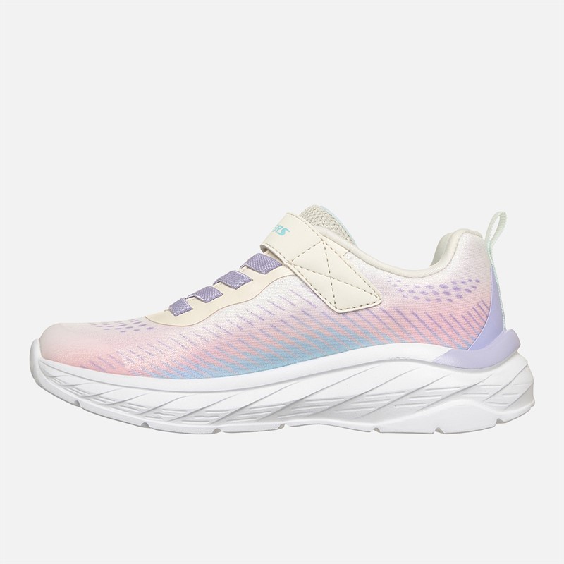 SKECHERS Girls Boundless Colour Blitz Sneakers Natural