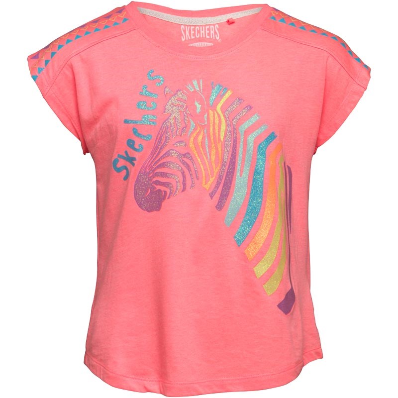 skechers t shirt orange