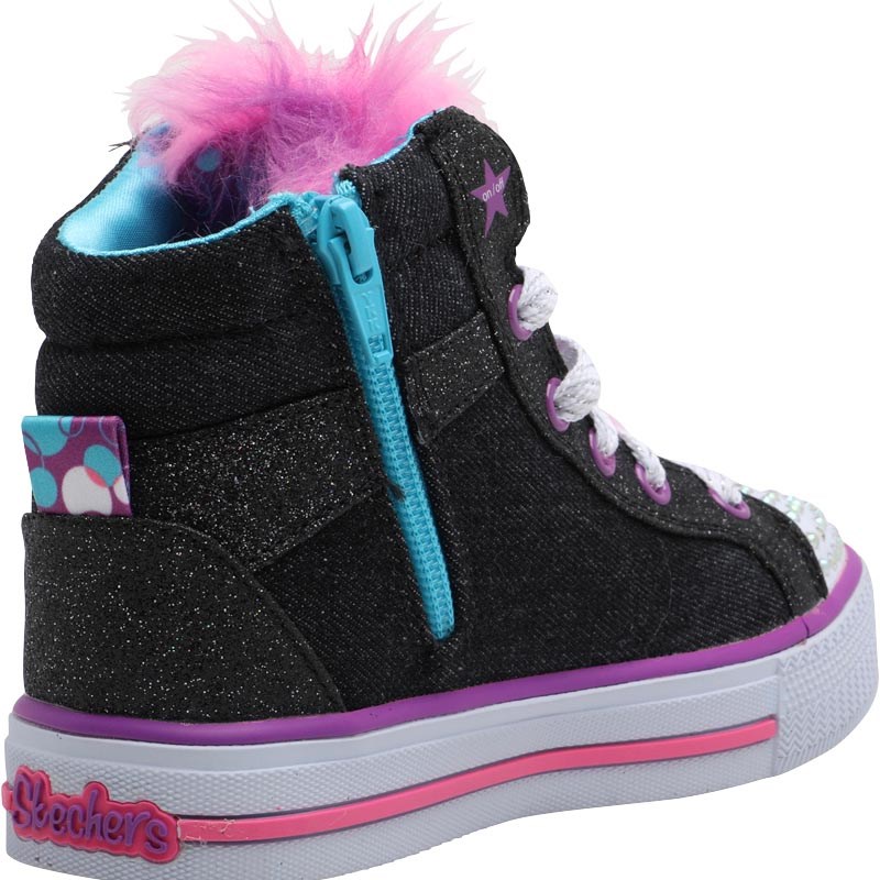 Buy SKECHERS Girls Twinkle Toe Shuffles Unicorn Cutie Hi ...