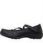 SKECHERS Chaussures Mary Jane Breathe Easy Playground Poppies Noir