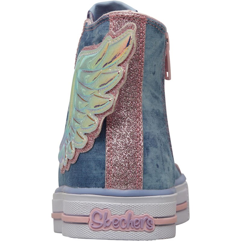 skechers twinkle toes high tops uk