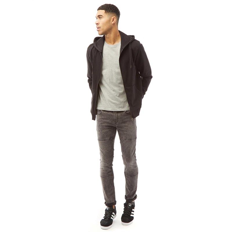 Buy ONLY SONS Mens Winston Zip Hoodie Black