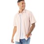 ONLY & SONS Mens Cape Short Sleeve Shirt Star White/Marmalade