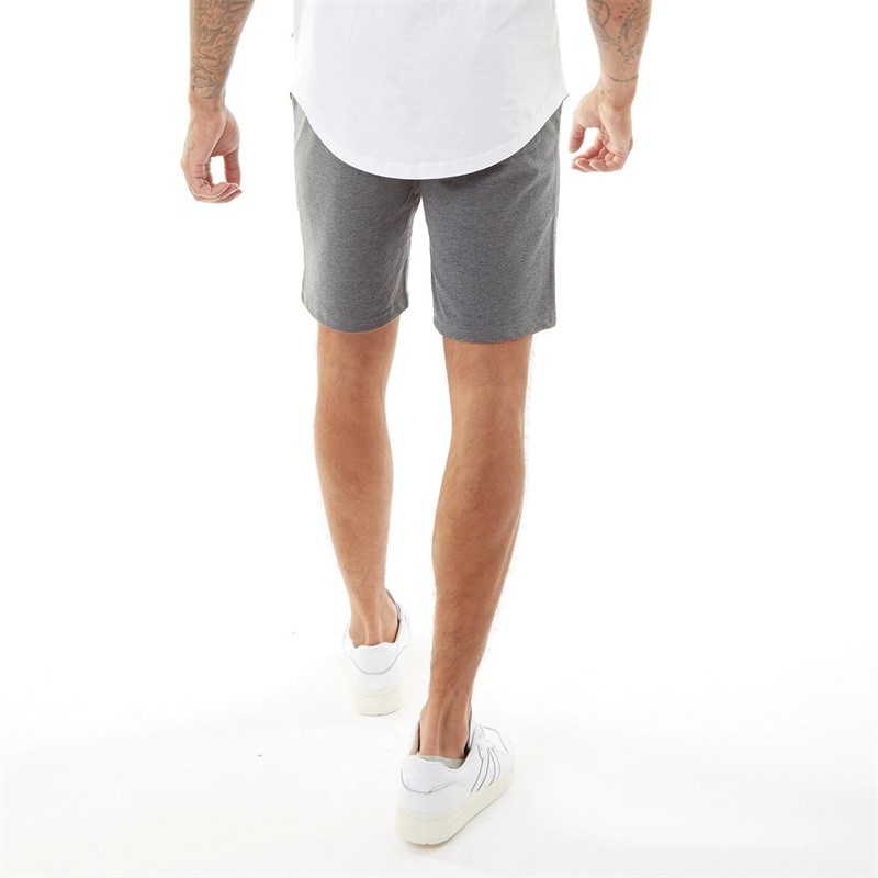 ONLY & SONS Mens Neil Sweat Shorts Dark Grey Melange