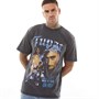 ONLY & SONS Herre Tupac Acid T-shirts Trækulsgrå Mergel