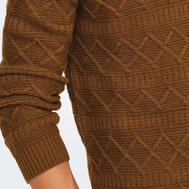 ONLY & SONS Herre Onswade Reg 5 Struc Trøjer Brun