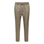 ONLY & SONS Heren Onslinus Jog Tap 3474 Pant Joggingbroek Lichtbruin
