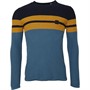 ONLY & SONS Heren Onstiko Reg Stripe CS Crew Neck jumpers Blauw