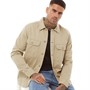 ONLY & SONS Mens Silvio Long Sleeve Overshirt Khaki