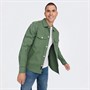 ONLY & SONS Heren Overhemden met lange mouwen Groen