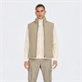 ONLY & SONS Herre OTW Veste Lys Stengrå
