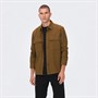 ONLY & SONS Herre Langærmet shirts Varm Brun