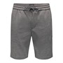ONLY & SONS Heren Shorts Gemeleerd Grijs