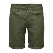 ONLY & SONS Heren Shorts Lichtkaki