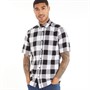 ONLY & SONS Mens Short Sleeve Check Shirt Black