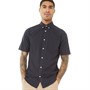 ONLY & SONS Mens Woxy Short Sleeve Oxford Shirt Dark Navy