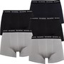 ONLY & SONS Mens Kasper Five Pack Boxers Black