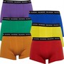 ONLY & SONS Mens Kasper Six Pack Boxers Pompeian Red