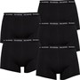 ONLY & SONS Mens Kasper Five Pack Solid Boxers Black