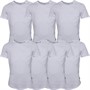 ONLY & SONS Mens Matt Longy Seven Pack T-Shirts White