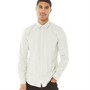ONLY & SONS Heren Ben Overhemden met lange mouwen Ecru