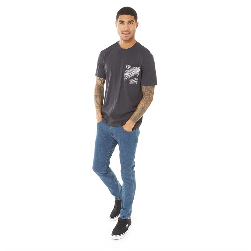ONLY & SONS Heren Perry T-shirts Donker Marineblauw