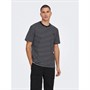 ONLY & SONS T-Shirts Henry Homme Bleu Marine Foncé