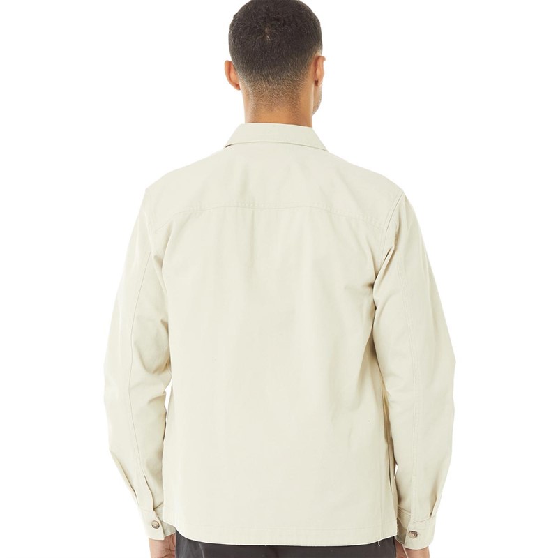 ONLY & SONS Mens Silvio Twill Overshirt Pelican