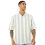 ONLY & SONS Mens Tes Stripe Short Sleeve Shirt Swamp
