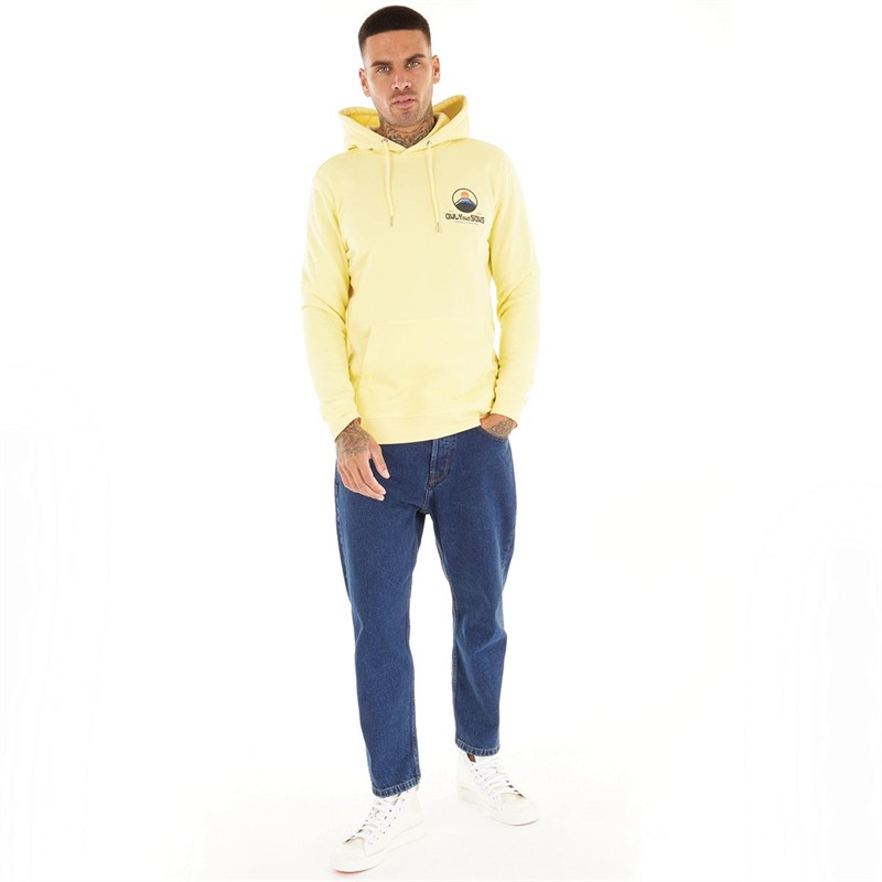 ONLY & SONS Mens Hoodie Mellow Yellow