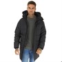ONLY & SONS Mens Carl Long Quilted Coat Black