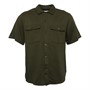 ONLY & SONS Mens Kari Shoer Sleeve Shirt Olive Night