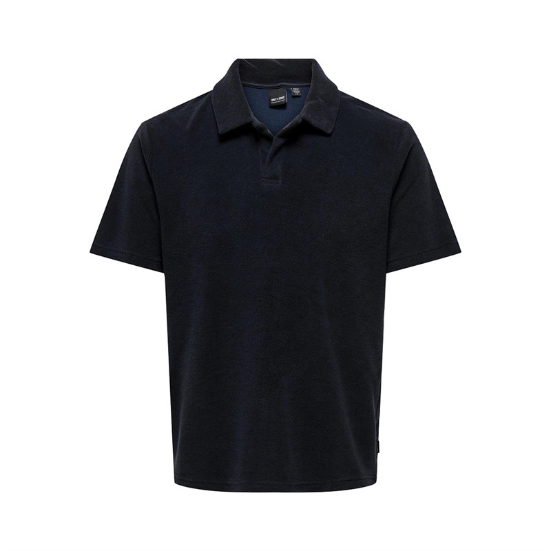ONLY & SONS Polos à manches courtes Deniz Homme Bleu