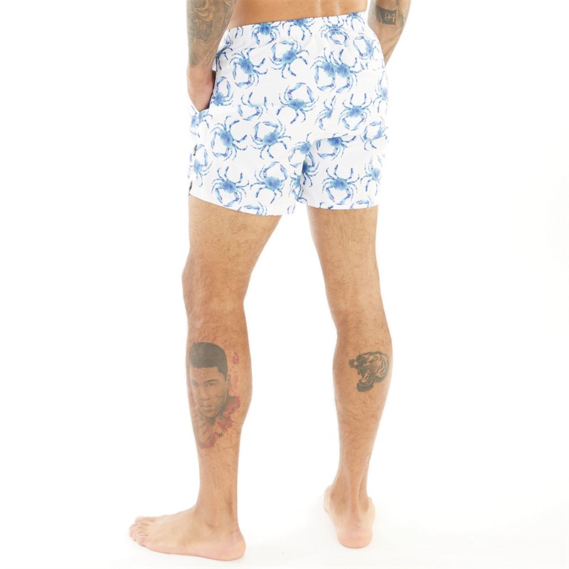 ONLY & SONS Mens Ted Life Swim Shorts Alaskan Blue