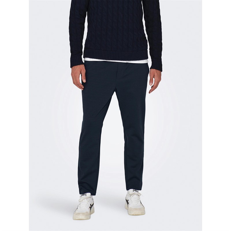 ONLY & SONS Pantalons de Jogging Linus Homme Bleu