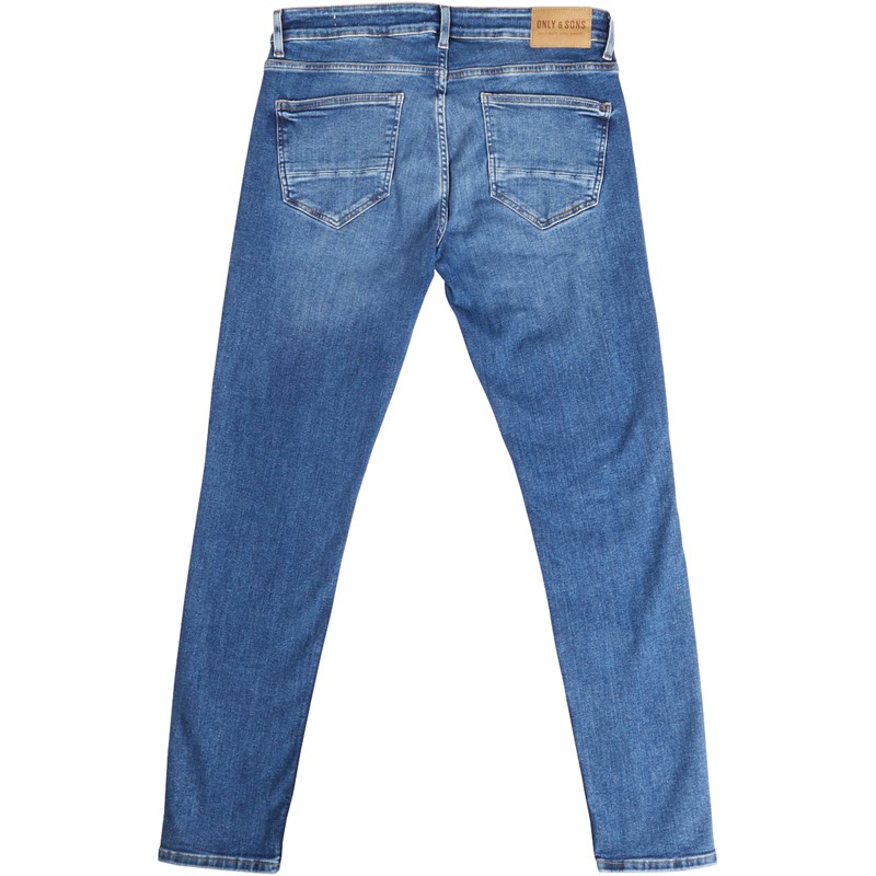 ONLY & SONS Jean Skinny Warp Homme Bleu