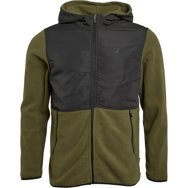 ONLY & SONS Sweats à Capuche Noah Zip Homme Vert
