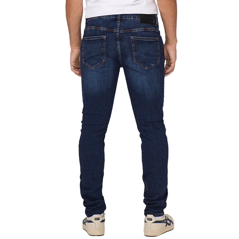 ONLY & SONS Heren Jeans ONSWEFT Medium Taille Regular Cut Jeans, blauw (medium blue denim), 31W / 30L