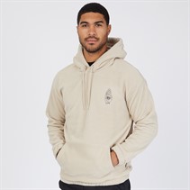 ONLY & SONS Mens Fleece Oversized Hoodie Beige