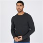 ONLY & SONS Mens Panter Jumper Dark Grey Melange