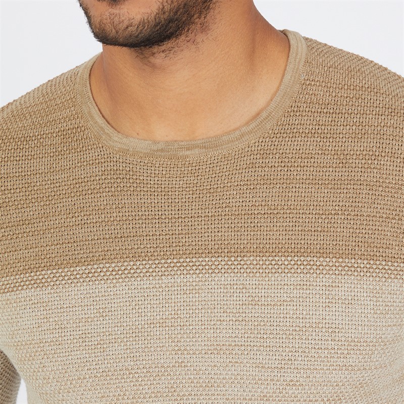 ONLY & SONS Mens Panter Jumper Chinchilla