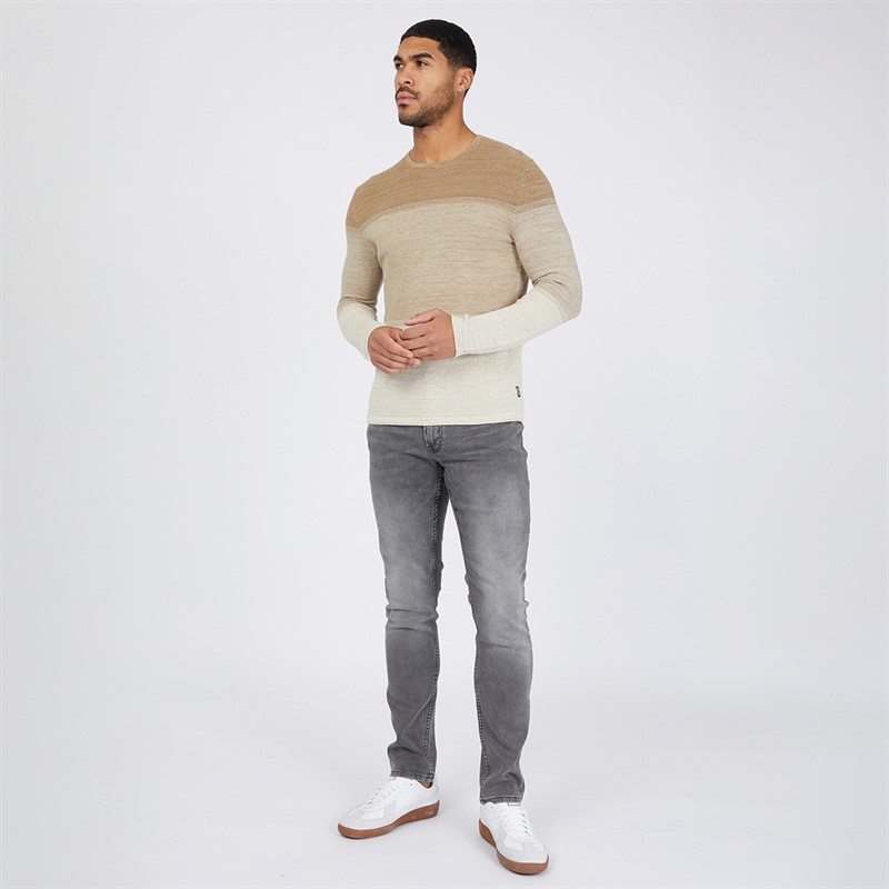 ONLY & SONS Mens Panter Jumper Chinchilla