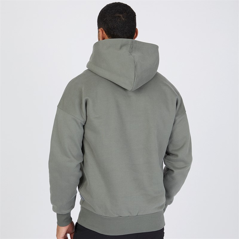 ONLY & SONS Mens Dan Life Relaxed Fit Hoodie Castor Gray