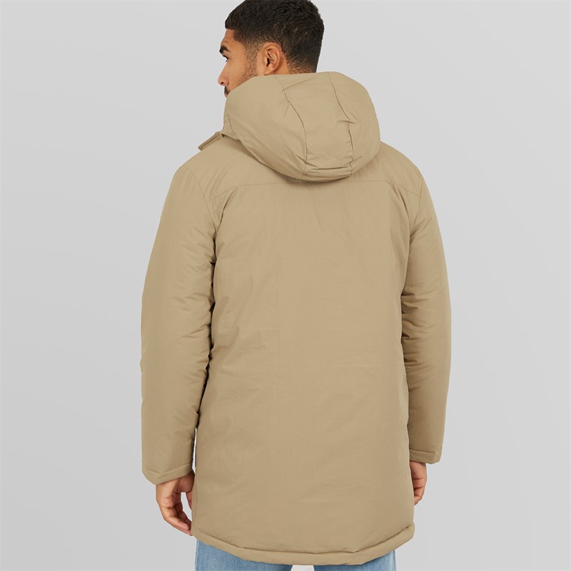 ONLY & SONS Mens Global Parka Jacket Chinchilla