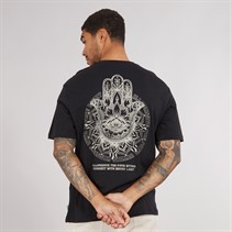 ONLY & SONS Mens Tristan Relax T-Shirt Black/Hand Eye