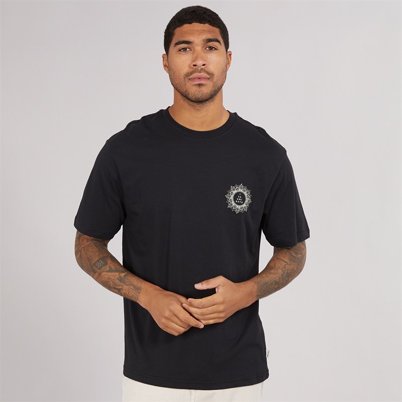 ONLY & SONS Mens Tristan Relax T-Shirt Black/Hand Eye