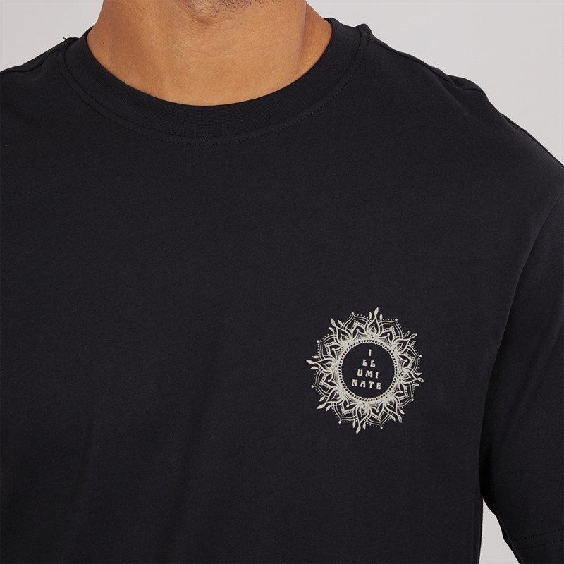 ONLY & SONS Mens Tristan Relax T-Shirt Black/Hand Eye