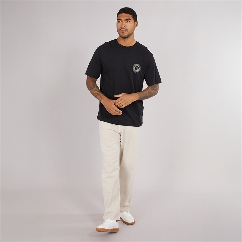 ONLY & SONS Mens Tristan Relax T-Shirt Black/Hand Eye