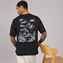 ONLY & SONS Mens Tristan Relax T-Shirt Black/Mount Fuji